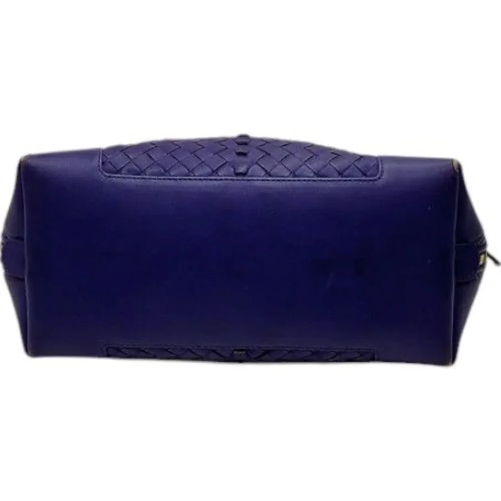 508311BN (L4) Bottega Veneta Hand Bag Purple Leather - Picture 4 of 9